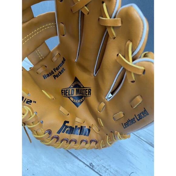 Franklin Field Master Baseball Glove Right Handed, 9 1/2” #4609 - Picture 2 of 7